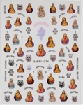 Jesus Nail Stickers # 426