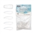 Medium Coffin FULL COVER Nail Tips REFILLS ( clear ) 50 pcs