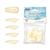 Medium Coffin FULL COVER Nail Tips REFILLS ( natural ) 50 pcs