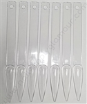 Stiletto Swatches (clear) 40 pcs