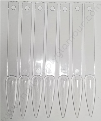 Stiletto Swatches (clear) 40 pcs