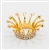 Crown Brush Holder (Gold)