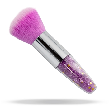 Purple Diamond Handle Dust Brush