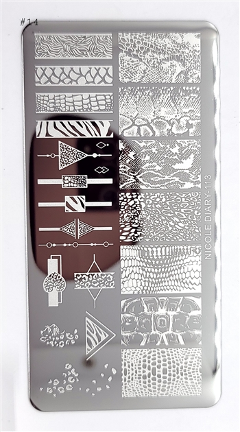 Silver Stamping PLATES # 14