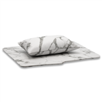 Arm Rest Set (White Marble)