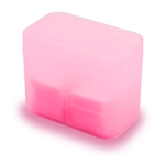 Nail Wipes Rounded Container (Pink)