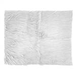 Synthetic Fur (White) Mat Background