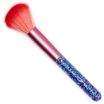 Glitter Handle Dust Brush (Red)