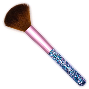 Glitter Handle Dust Brush (Brown)