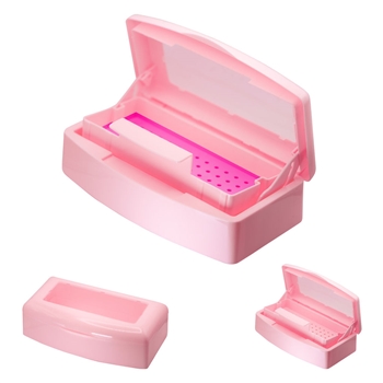 Pink Disinfect Sterilizing Tray