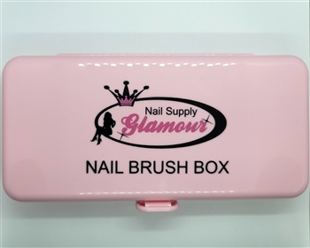 Glamour NAIL BRUSH BOX ( PINK )