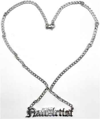 Glamour Silver Necklace (BALLARTIST)