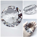 GLASS Diamond (CLEAR) 80mm (for nail pictures)