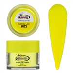 2 in 1 Acrylic & Dip NEON Collection ELECTRIC LIME #03  1oz