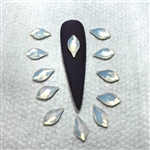 2205 Swarovski FLAME White Opal 10mm / 6pcs