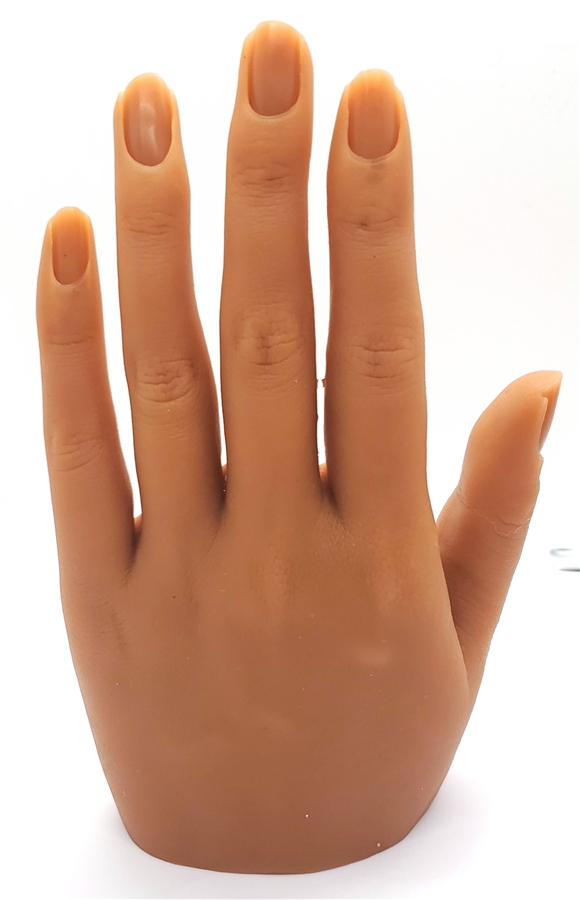 Glamour Silicone Practice Hand POSEABLE (#3-LEFT)
