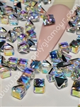 4841 Swarovski 3D CUBE (AB) 4mm 6pcs