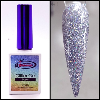 Glamour GLITTER Gel Laser # 1