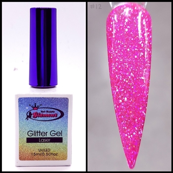 Glamour GLITTER Gel Laser # 12