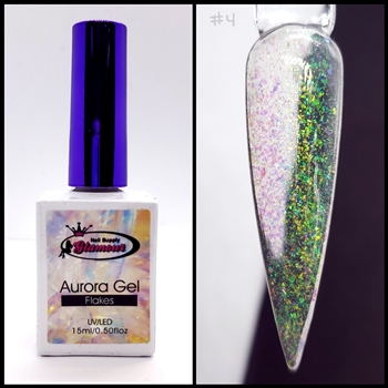 Glamour AURORA GEL Flakes # 4