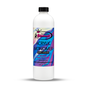 Glamour Acrylic Monomer Nail Liquid 12 oz.