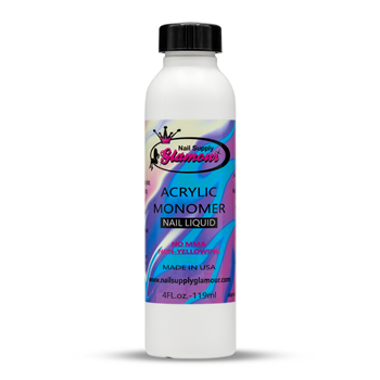 Glamour Acrylic Monomer Nail Liquid 4 oz.