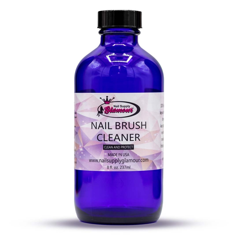 Acrylic Nail Brush Cleaner POWERFUL Liquid Cleaner for Acrylic Gel Nail  Brushes