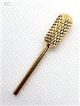 SAFETY Round Top GOLD DRILL BIT ( XTRA COURSE )