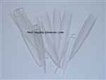 10 pc Extra Long STILETTO Tips ( Clear )