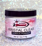 Glamour KRISTAL CLEAR Acrylic Powder 4 oz.