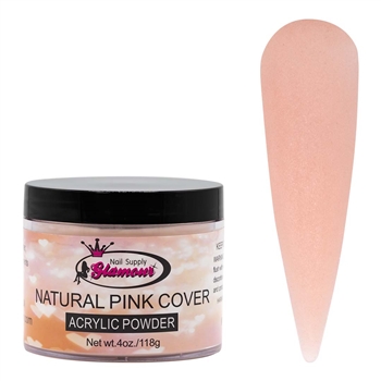 Glamour NATURAL PINK COVER Acrylic Powder 4 oz.