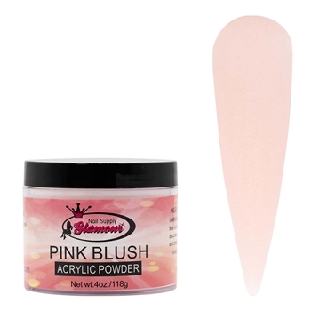 Glamour PINK BLUSH Acrylic Powder 4 oz.