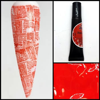 Stamping Gel (orange) #08