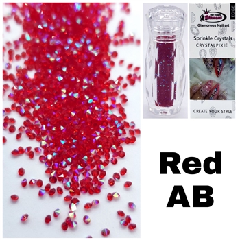 Glamour Crystal Pixie ( RED AB ) # 14