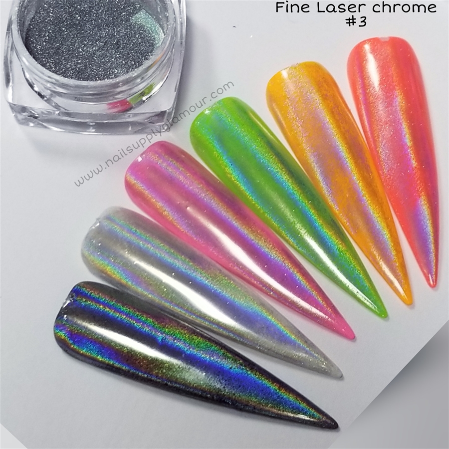 Aurora Chrome Nail Powder – Royal House Of Beauty