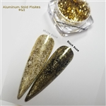 Aluminum Gold Flakes #62