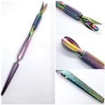 Glamour Wand 3 IN 1 Rainbow Cuticle Pusher