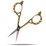 Gold Flower Scissors