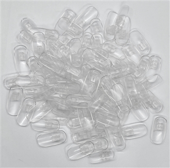 PRACTICE HAND CLEAR REFILL TIPS ( 100 pcs)