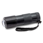 Black Portable UV/LED Lamp