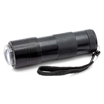 Black Portable UV/LED Lamp