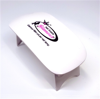 GLAMOUR Mini UVLED Nail Lamp (White)