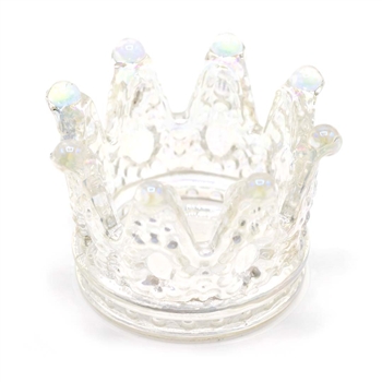 Crown Glass Dappen Dish (Clear)