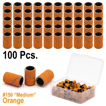 Orange Sanding Bands (150/Medium) 100pcs