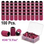 Pink Sanding Bands (240/X Fine) 100pcs