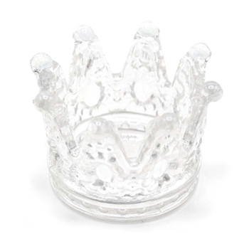 Crown Glass Dappen Dish (Clear)