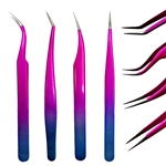 Rainbow TWEEZERS ( 4pc SET )