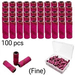 Sanding Bands SMALL (Pink) FINE 100pcs