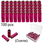 Sanding Bands SMALL (Pink) COARSE 100pcs