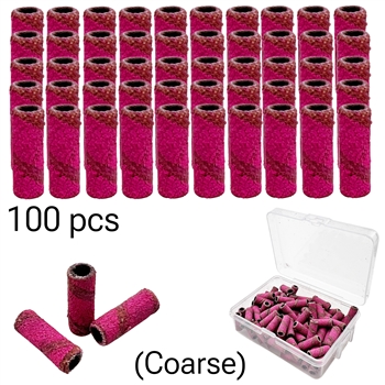 Sanding Bands SMALL (Pink) COARSE 100pcs